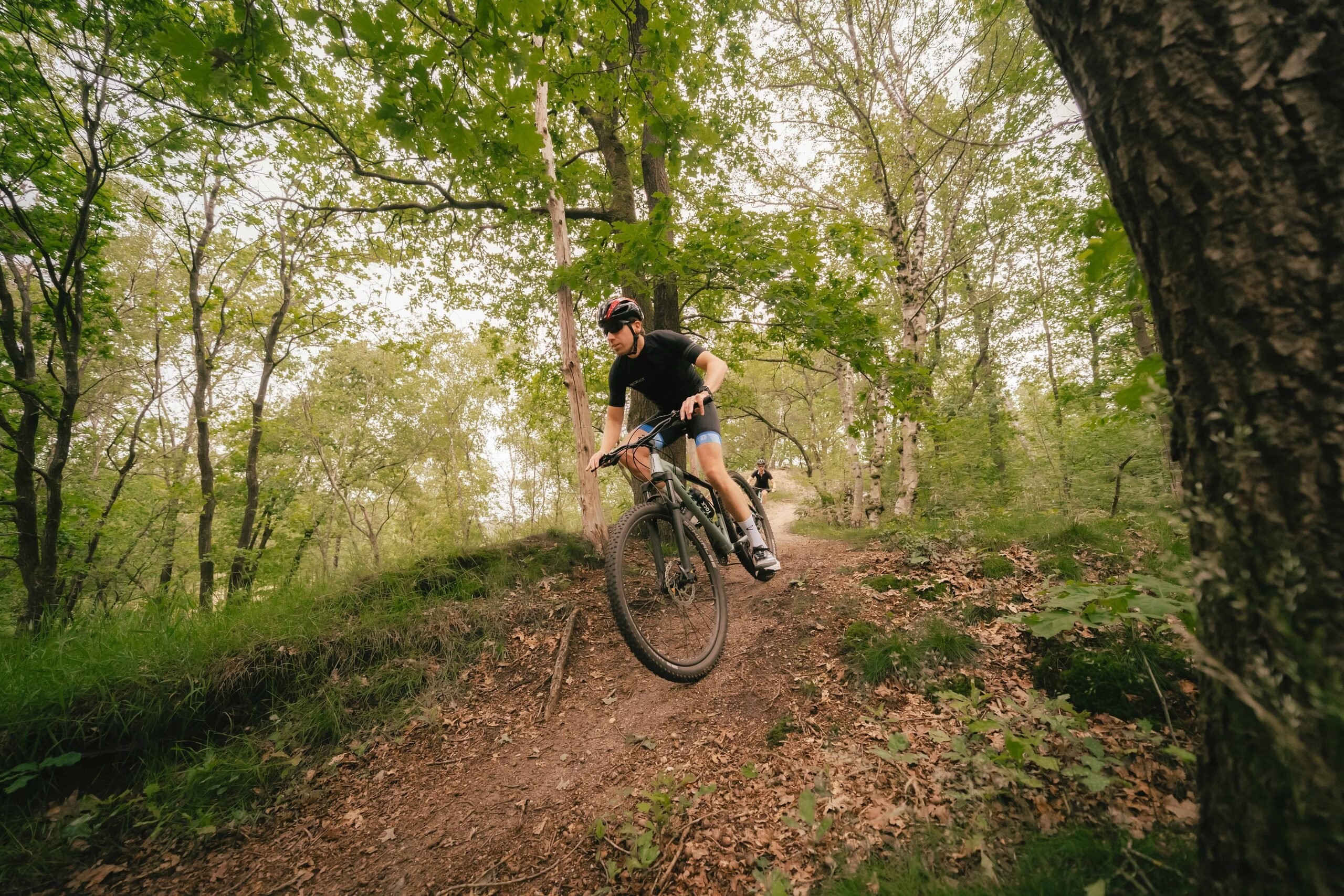 Mountainbike route rijden bij Harderwijk